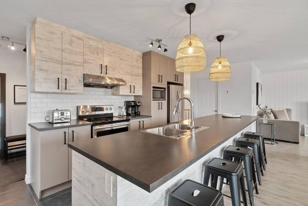 Апартаменти Initial - Boho - Mont-Sainte-Anne Бопре Екстер'єр фото